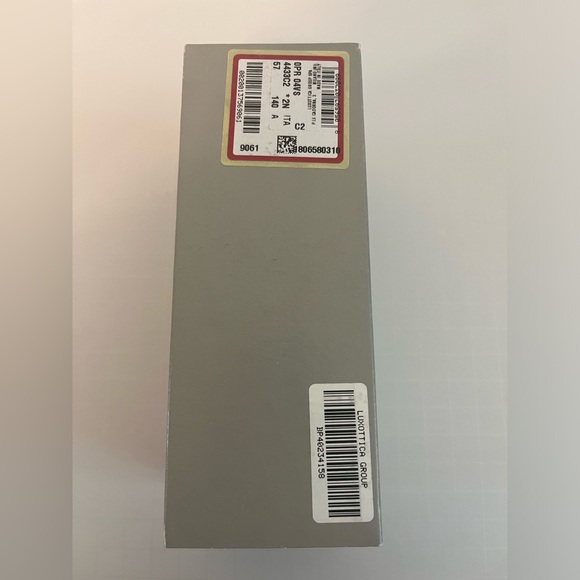 Prada Rectangular PR 04VS Millennial Sunglasses in Black & White - Picture 13 of 13